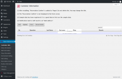Page screenshot: Salon Maintenance