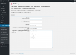 Page screenshot: Salon Maintenance &rarr; Mail Setting