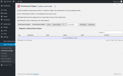 Page screenshot: Salon Management &rarr; Performance Regist
