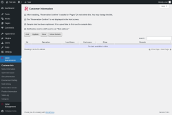 Page screenshot: Salon Maintenance