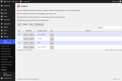 Page screenshot: Salon Maintenance &rarr; Category