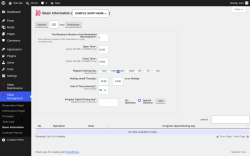 Page screenshot: Salon Management &rarr; Basic Information