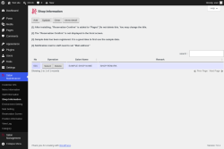 Page screenshot: Salon Maintenance &rarr; Shop Information
