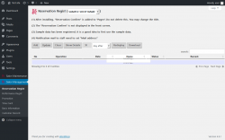 Page screenshot: Salon Management