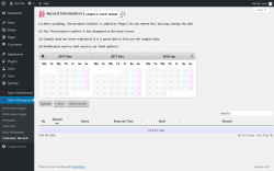 Page screenshot: Salon Management &rarr; Customer Record