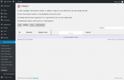 Page screenshot: Salon Maintenance &rarr; Category