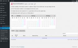 Page screenshot: Salon Management &rarr; Customer Record
