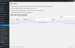 Page screenshot: Salon Maintenance &rarr; Category
