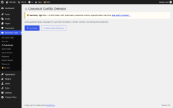 Page screenshot: Sanctuary Tiger &rarr; ⚠ Canonicals