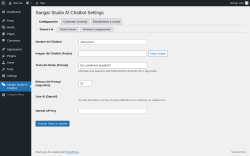 Page screenshot: Sangar Studio AI Chatbot
