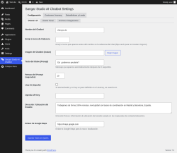 Page screenshot: Sangar Studio AI Chatbot