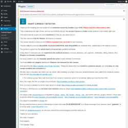 Page screenshot: Plugins &lsaquo; Test site &mdash; WordPress
