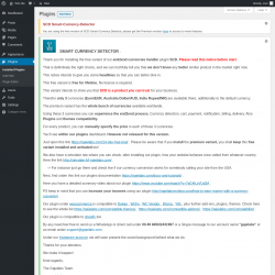 Page screenshot: Plugins &lsaquo; Test site &mdash; WordPress