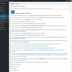 Page screenshot: Plugins &lsaquo; Test site &mdash; WordPress