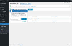 Page screenshot: Structured Data