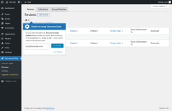 Page screenshot: Structured Data &rarr; Reviews