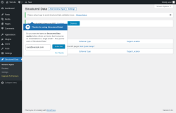 Page screenshot: Structured Data