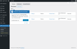 Page screenshot: Structured Data &rarr; Reviews