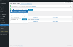 Page screenshot: Structured Data