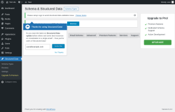 Page screenshot: Structured Data &rarr; Settings &rarr;  Compatibility