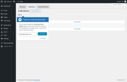 Page screenshot: Structured Data &rarr; Reviews &rarr; Collections