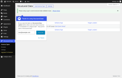 Page screenshot: Structured Data