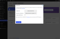 Page screenshot: Structured Data &rarr; Reviews &rarr; Accept Reviews