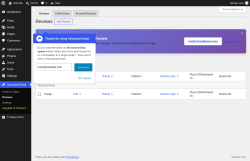 Page screenshot: Structured Data &rarr; Reviews