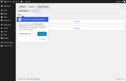 Page screenshot: Structured Data &rarr; Reviews &rarr; Collections