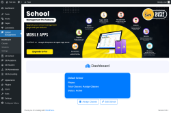 Page screenshot: School Management