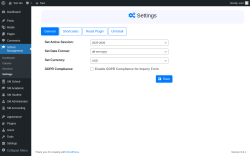 Page screenshot: School Management → Settings