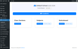 Page screenshot: SM Academic