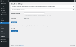 Page screenshot: Settings → ScoutDocs