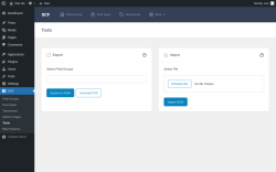 Page screenshot: SCF → Tools