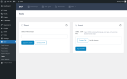 Page screenshot: SCF &rarr; Tools