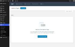 Page screenshot: SCF &rarr; Options Pages