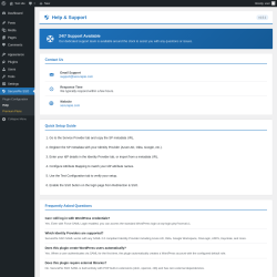 Page screenshot: SecurePie SSO &rarr; Help