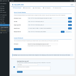 Page screenshot: SecurePie SSO