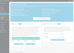 Page screenshot: Security S.A.F. &rarr; Antivirus