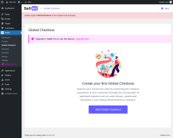 Page screenshot: Sellkit → Global Checkout