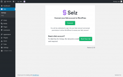 Page screenshot: Selz