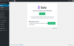 Page screenshot: Selz