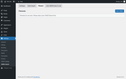 Page screenshot: Settings → SEMA Setting → Fitment