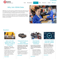Page screenshot: Settings → SEMA Import → Join SEMA Data Co-op