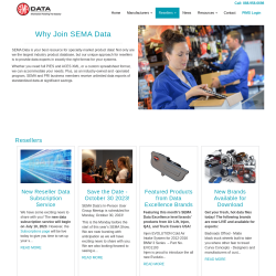 Page screenshot: Settings → SEMA Import → Join SEMA Data Co-op