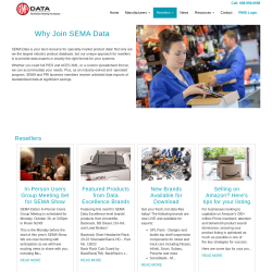 Page screenshot: Settings → SEMA Import → Join SEMA Data Co-op