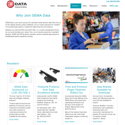 Page screenshot: Settings → SEMA Import → Join SEMA Data Co-op