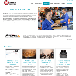Page screenshot: Settings → SEMA Setting → Join SEMA Data Co-op