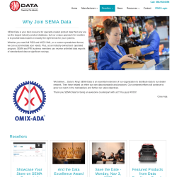 Page screenshot: Settings → SEMA Setting → Join SEMA Data Co-op