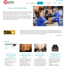 Page screenshot: Settings → SEMA Setting → Join SEMA Data Co-op